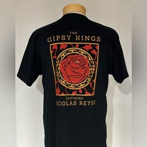 Gipsy Kings Nicolas Reyes Limited Edition Tour Graphic Tee Men’s Large NWOT